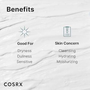 COSRX Hydrium Triple Hyaluronic Moisturizing Cleanser 5.07 fl.oz / 150ml | Daily Cleanser for Dry Skin with Hyaluronic Acid & Vitamin B | Animal Testing Free, Paraben Free, Korean Skin Care - Image 4