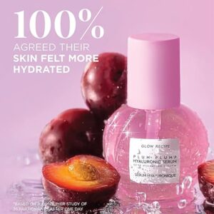 Glow Recipe Plum Plump Hyaluronic Acid Serum - Hydrating Korean Skin Care + Face Serum for Women & Men with Antioxidant Plum + Vitamin B5 to Repair Skin Barrier & Lock-In Moisture (30ml) - Image 6