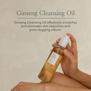 Beauty of Joseon Ginseng Cleansing Oil Waterproof Makeup Remover for Sensitive, Acne-Prone Facial Skin. Korean Skin Care for Men and Women, 210ml, 7.1 fl.oz - Image 7